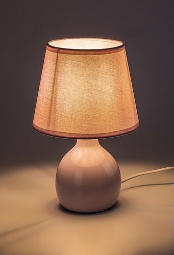 Rabalux 74078 stolní lampa Ingrid, sv. růžová