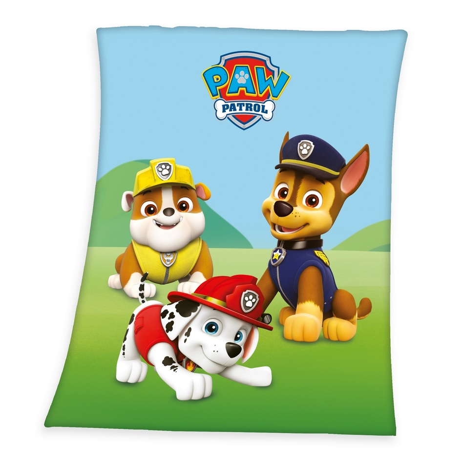 Obrázok  HERDING Detská flísová deka PAW PATROL 130 x 160cm (6266) PAW PATROL PAW2992