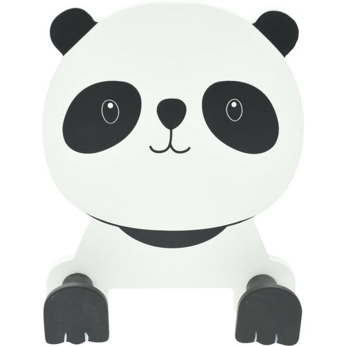 Hatu Otroški kavljiček Panda, 14 x 17 x 4,5 cm,MDF