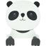 Hatu Baba horog Panda, 14 x 17 x 4,5 cm, MDF