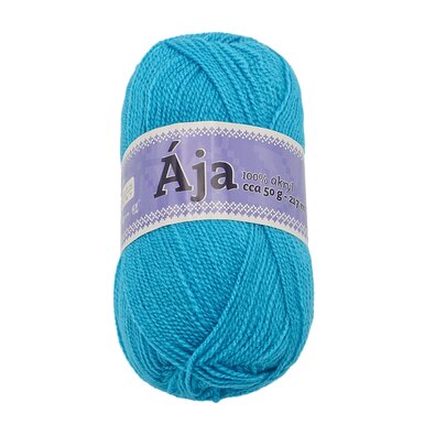 Пряжа AJA синя, 50 г / 217 м