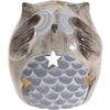 Blind Owl kerámia gyertyatartó, 9 cm