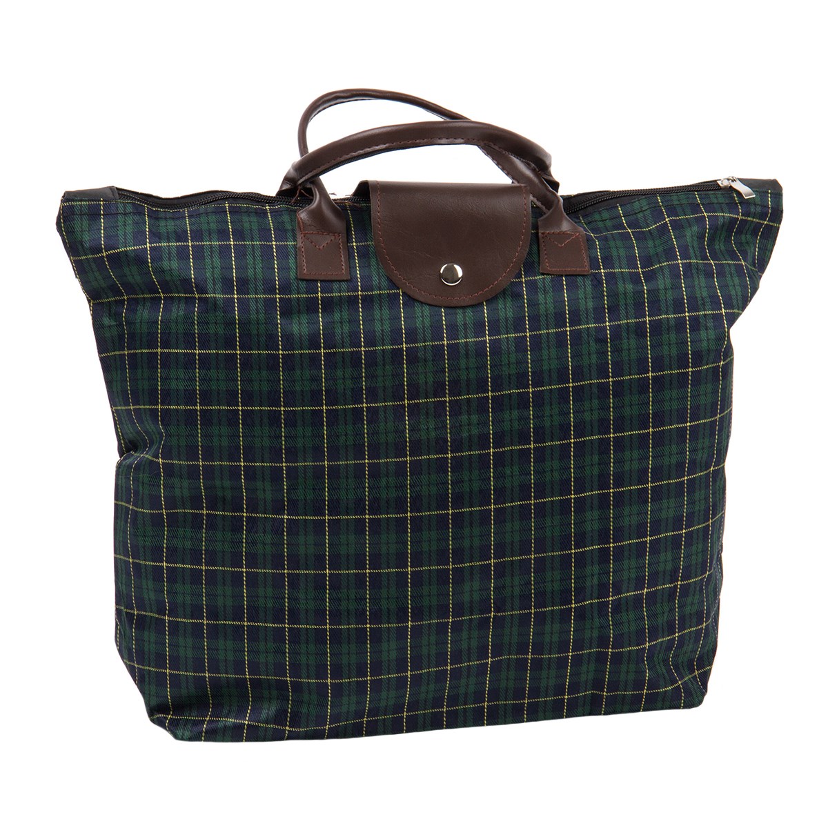 Skladacia taška Kocka, tmavozelená