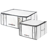 Compactor Sada vakuových úložných boxů Life 1x M 125 l, 1x XL 190 l, 2 ks