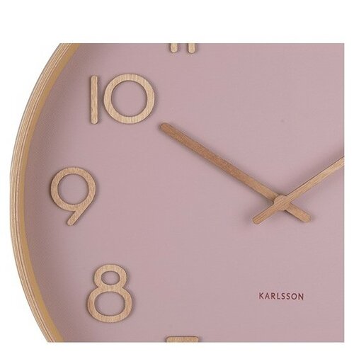 Karlsson 5757PI dizajnové nástenné hodiny, pr. 40 cm