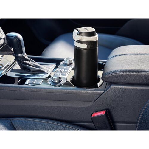 Termos Leifheit cu capac practic 600 ml, negru 03271
