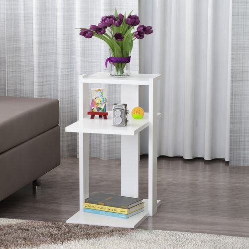 Odkladací stolík Teras White