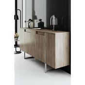 Schrank Luxe Walnut and Silver