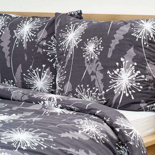 4Home Baumwollbettwäsche Midnight Dandelions, 140 x 200 cm, 70 x 90 cm