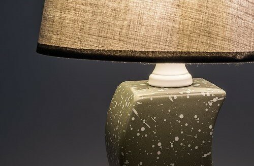 Rabalux 74073 stolní lampa Dayami, šedá
