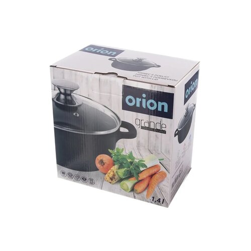 Cratiță cu capac Orion Grande 1,4 l