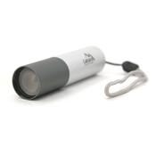 Cattara Vreckové nabíjacie svietidlo Silver, LED 120 lm ZOOM