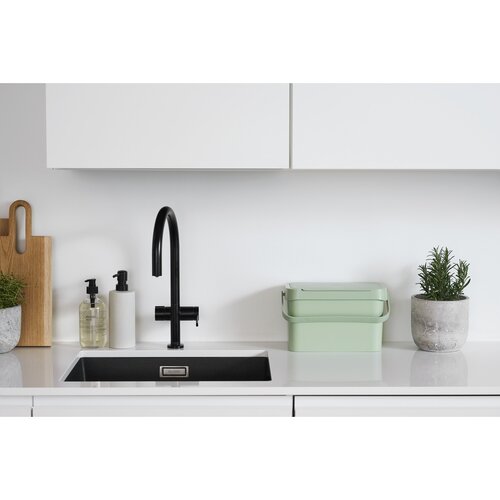 SmartStore Plastikowy kosz na odpady organiczne Collect, zielony, 5 l