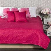 Cuvertură pat 4Home Doubleface roz/gri, 240 x 220  cm, 2x 40 x 40 cm