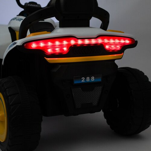 Quad Bike Baby Mix Electric Strong 4 x 4, galben