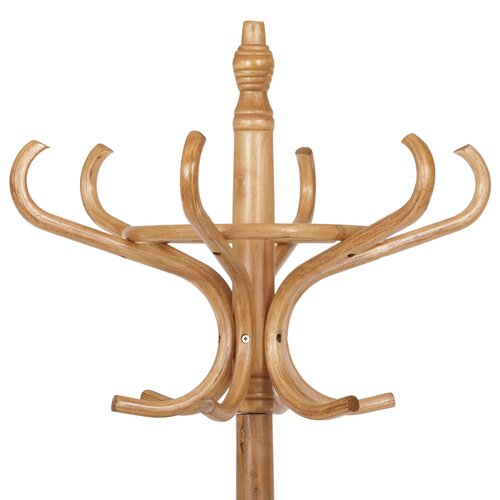 Holzgarderobenständer, Eiche , 185 cm