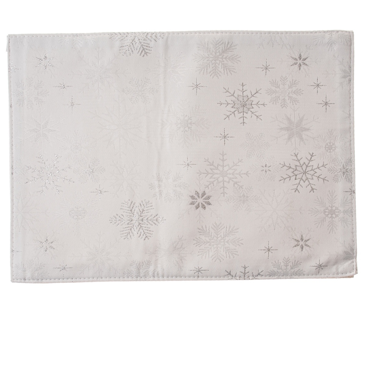 Świąteczna podkładka wodoodporna Floki srebrny, 32 x 45 cm