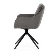 Sada jídelních židlí s vratným mechanismem DCH-P3174 GREY2, 2 ks