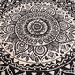 Kusový koberec Mandala šedohnědá, 82 cm