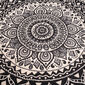 Mandala darabszőnyeg, barna, 82 cm