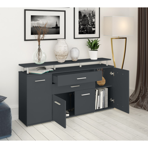 Skříňka HANOLA, grafit