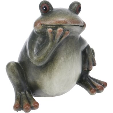 Gartendekoration Frosch, 22,5 x 20 x 16 cm