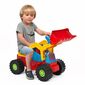 Excavator încărcător Bayo pentru copii, 74 cm, verde