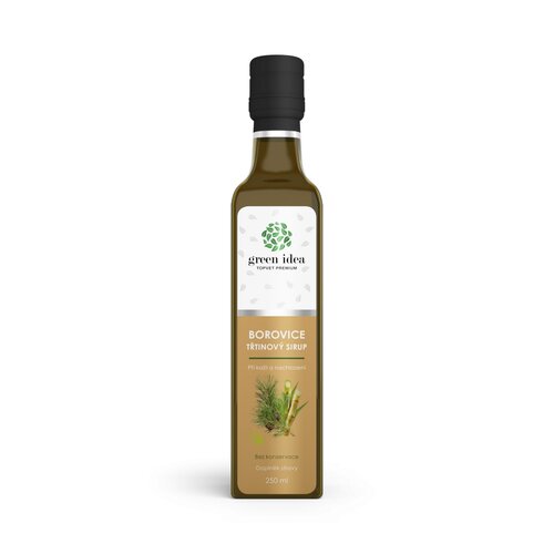 Green Idea Borovicový sirup trstinový, 250 ml