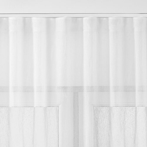 Homede Zavese Kresz Wave Tape, bele, 280 x 140 cm