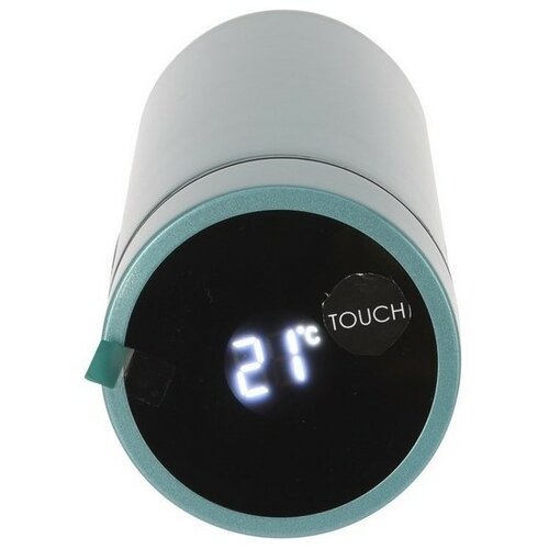 EH Temp rozsdamentes acél termosz hőmérővel 450 ml, fekete termék 2. képe