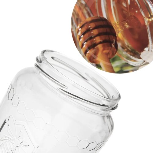 Orion Set of preserving jars with lids Med mix0.77 l, 8 pcs