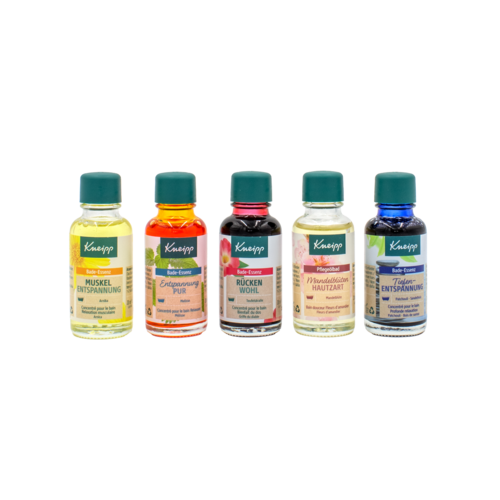 Kneipp Badeöl-Set 5 x 20 ml