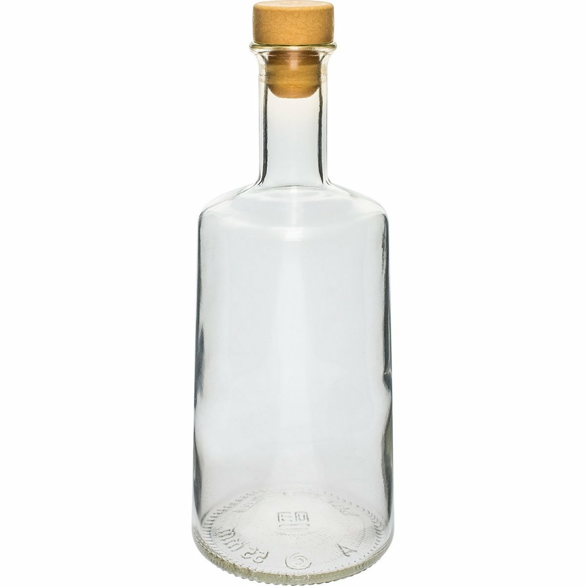 Sklenená fľaša so špuntom Rosa, 0,5 l