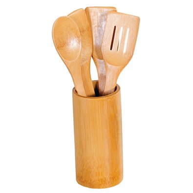 Kesper 81102 5 részes bambusz konyhaieszközkészlet, átmérő 8,5 cm