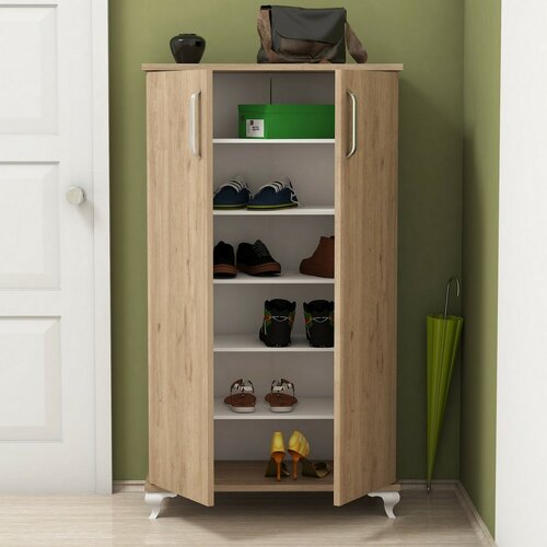 Schuhschrank Ari Walnut