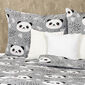 4Home Krepp-Bettwäsche Nordic Panda, 140 x 200 cm, 70 x 90 cm