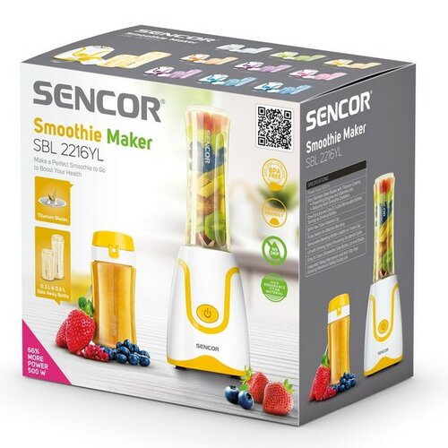 Sencor SBL 2216YL smoothie mixér, žlutá