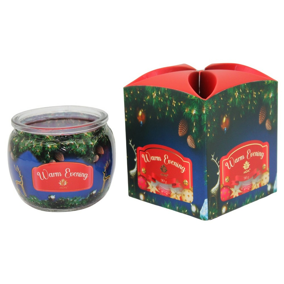 Lumânare parfumată în sticlă Arome Mulled Wine,90 g