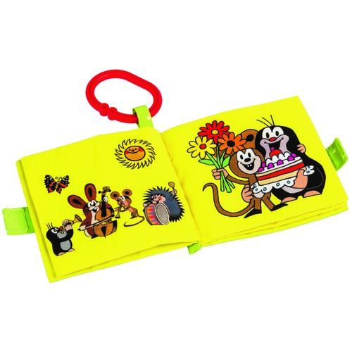 Bino Baby Knižka Krtko, 13 cm