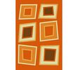 Kusový koberec Elana, oranžový, 60 x 110 cm
