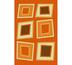 Kusový koberec Elana, oranžový, 60 x 110 cm