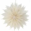 Decorațiune suspendată stea de hârtie Ice, 50 cm, alb