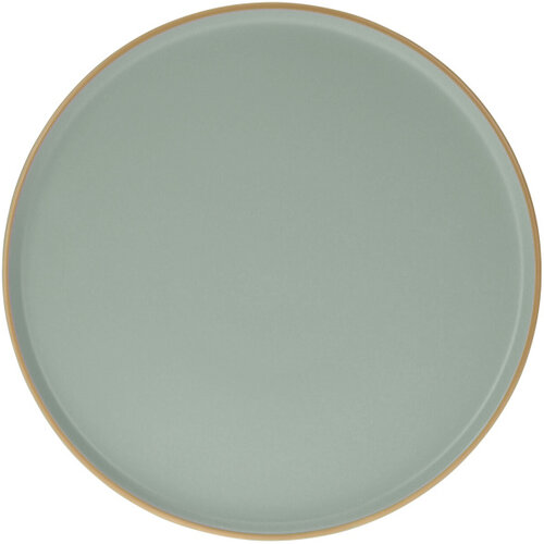 Steingut Essteller Magnus, 26,5 cm, Grau