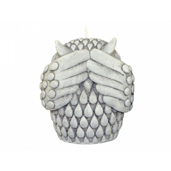 Dekoratívna sviečka Sova nevidím,