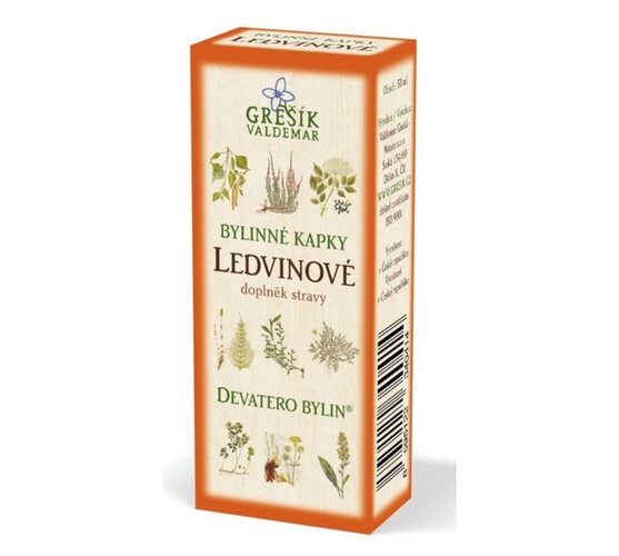 Valdemar Grešík Krople ziołowe na nerki 50 ml