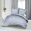Lenjerie de pat din satin Trandafir, albastru, 140 x 200 cm, 70 x 90 cm