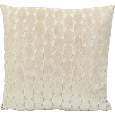 Vankúšik Velvet krémová, 45 x 45 cm