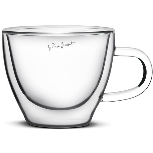 Lamart LT9026 Cappuccino Vaso, pohárkészlet, 190 ml, 2 db
