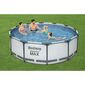 Bestway 56418 Nadzemní bazén Steel Pro MAX, 366 x 100 cm, s filtrací a schůdky
