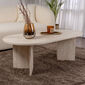 Masă de cafea Sable Travertine